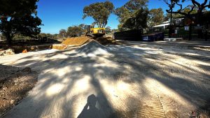 Liwara Car Park Construction - Mitchell Freeway Southbound Widening