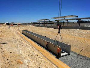 Yanchep Rail Extension Stormwater Drainage Construction
